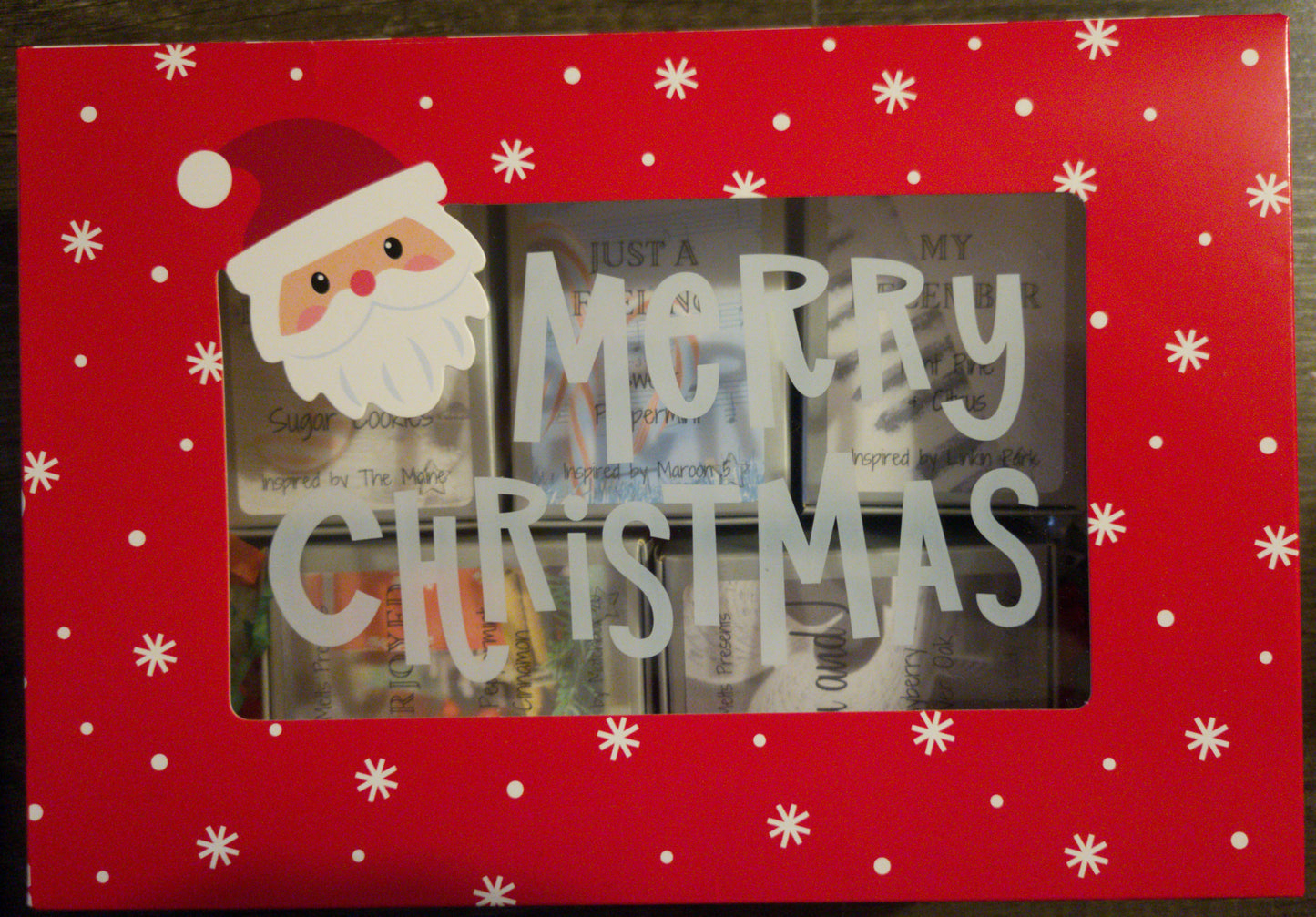Wax Bar Christmas Packaging (add-on)